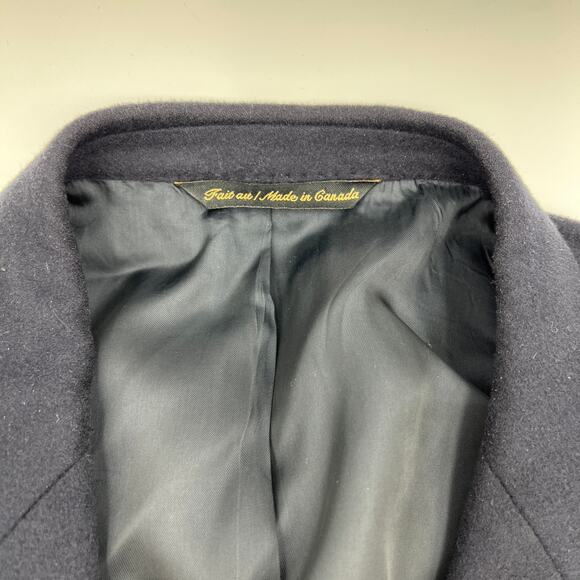 Kilgore French & Stanbury Barneys New York Loro Piana Cashmere Blazer Navy Blue - Picture 4 of 12